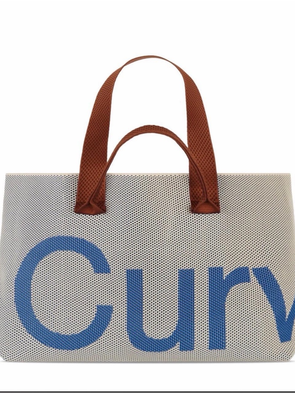 Sean Brown Curves Tote Bag - Marine